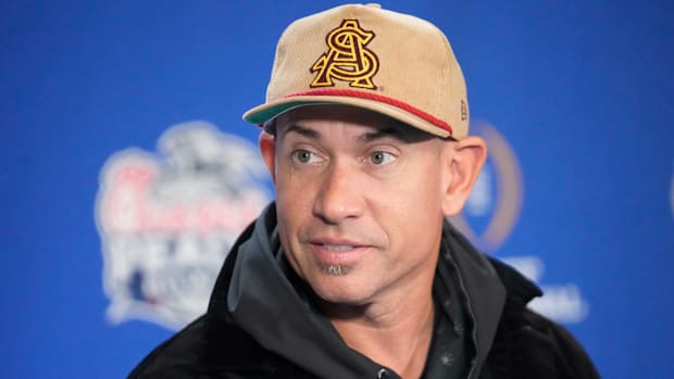 Arizona State Offensive Coordinator Marcus Arroyo