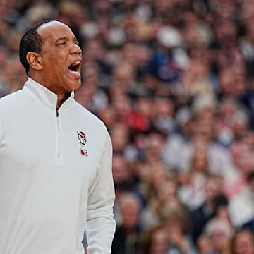 NC State basketball head coach Kevin Keatts