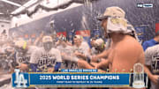 Clayton Kershaw kicked off the champagne showers for the Dodgers