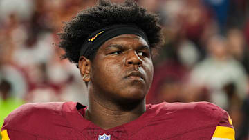 Washington Commanders offensive tackle Josh Conerly Jr.