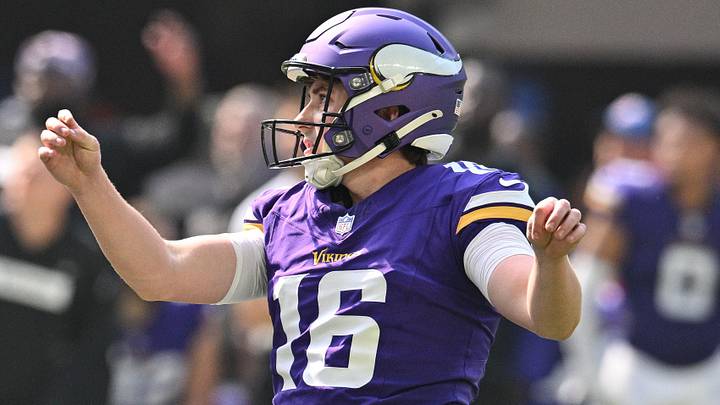 Minnesota Vikings kicker Will Reichard