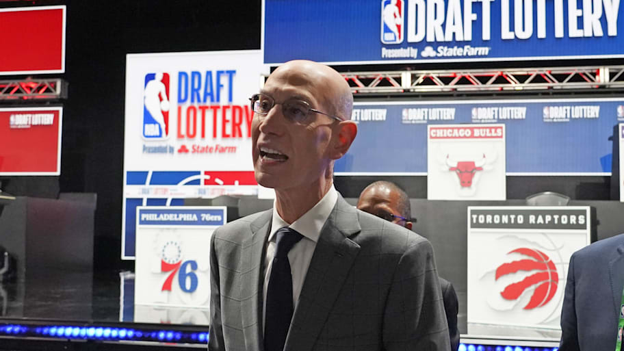 NBA fans have issues with Adam Silver and the draft lottery process. | David Banks-Imagn Images