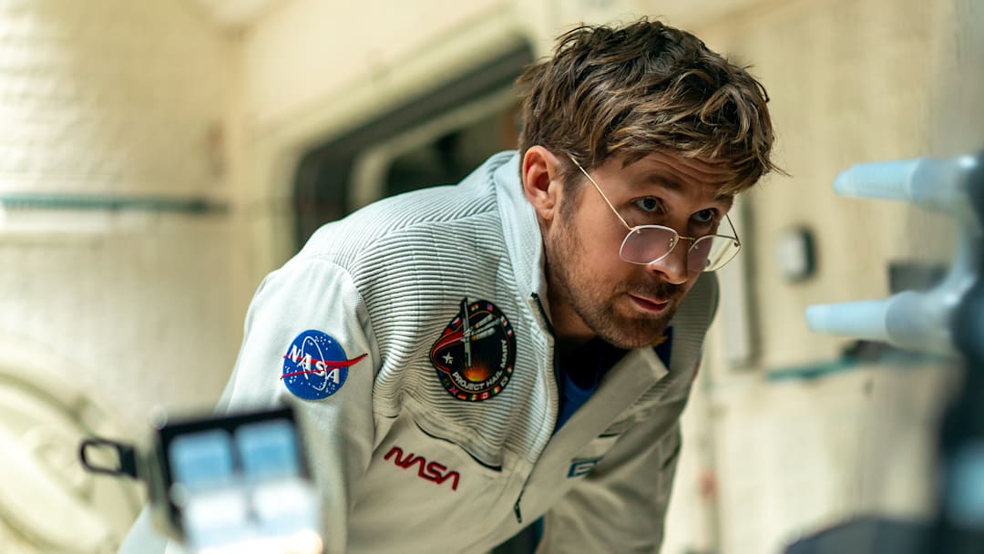 Ryan Gosling stars as Ryland Grace in PROJECT HAIL MARY, from Amazon MGM Studios. 