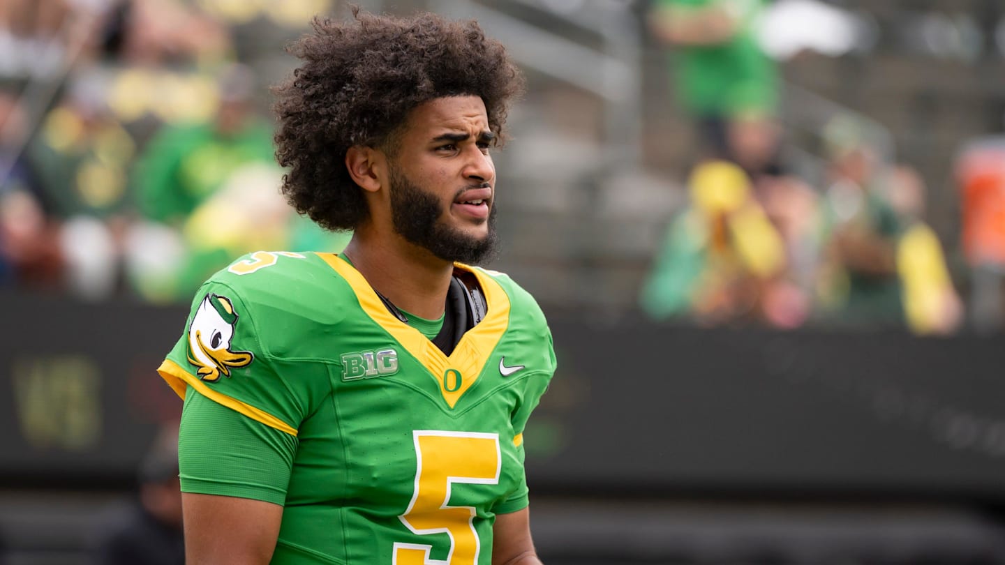 Oregon Coach Lanning Highlights Dante Moore's Transformative QB Impact