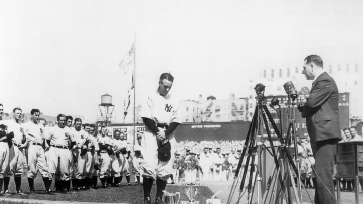 Lou Gehrig Farewell 1