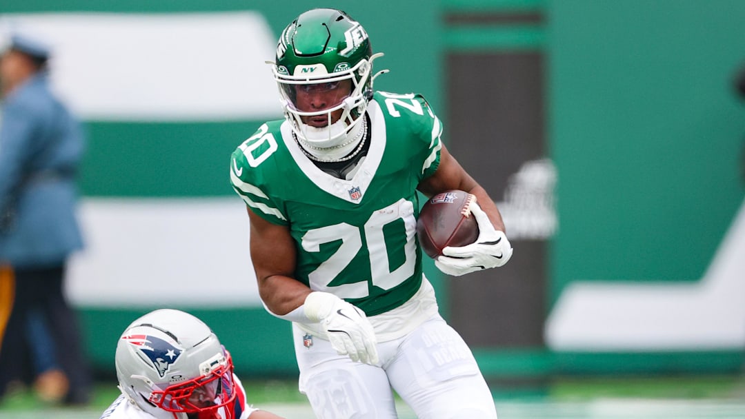 New York Jets running back Breece Hall New York Jets running back Breece Hall