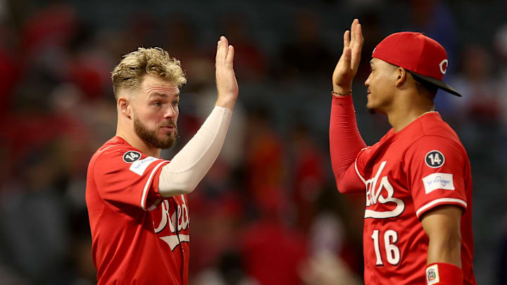 Cincinnati Reds Gavin Lux, Noelvi Marte