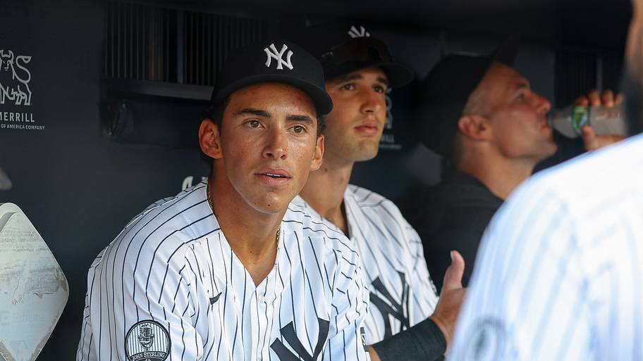 George Lombard Jr. in the dugout