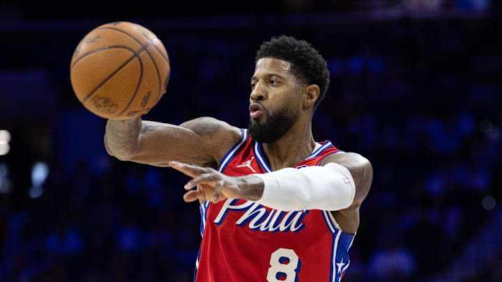 Philadelphia 76ers star Paul George is miffed that he has never received a tribute from the Indiana Pacers organization. Philadelphia 76ers star Paul George is miffed that he has never received a tribute from the Indiana Pacers organization.