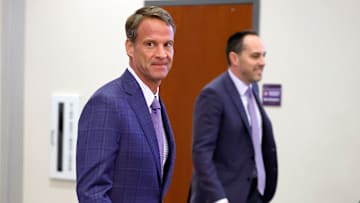 LSU Football Hosts Press Conference Introducing New Head Coach Lane Kiffin