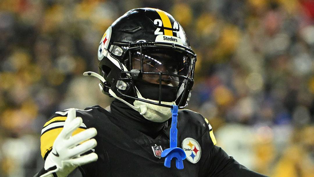 Pittsburgh Steelers cornerback Joey Porter Jr. Pittsburgh Steelers cornerback Joey Porter Jr.