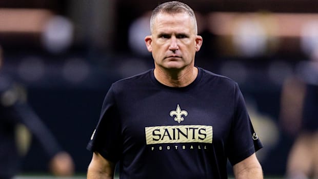 New Orleans Saints coach Darren Rizzi  