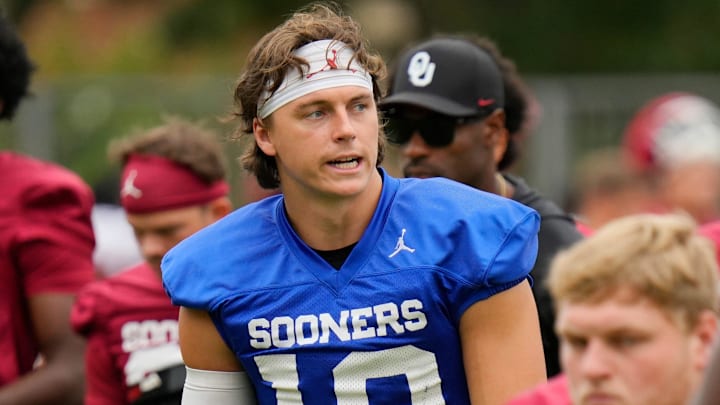 Oklahoma Quarterback John Mateer