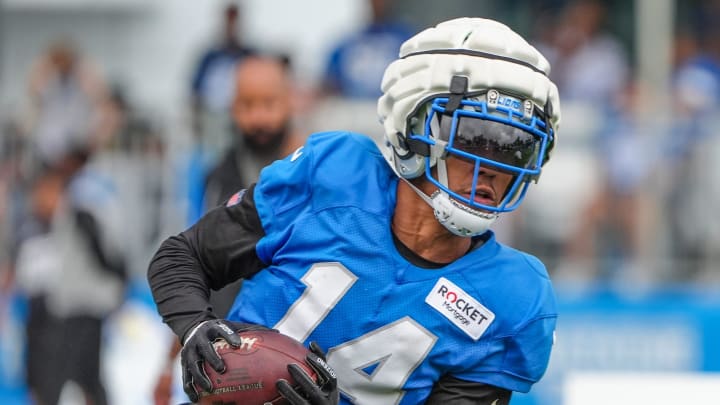 Detroit Lions wideout Amon-Ra St. Brown