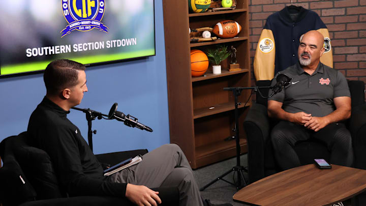 New Mater Dei football coach Raul Lara was a guest on the CIF Southern Section Sitdown with SBLive's Tarek Fattal