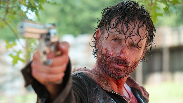 Andrew Lincoln as Rick Grimes - The Walking Dead _ Season 6, Episode 11 - Photo Credit: Gene Page/AMC