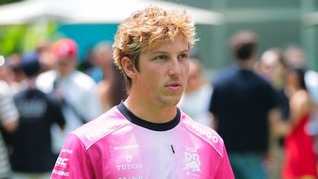 Racing Bulls driver Liam Lawson