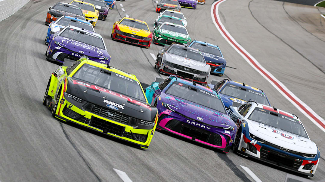 Austin Cindric, Bubba Wallace, William Byron, Atlanta Motor Speedway, NASCAR