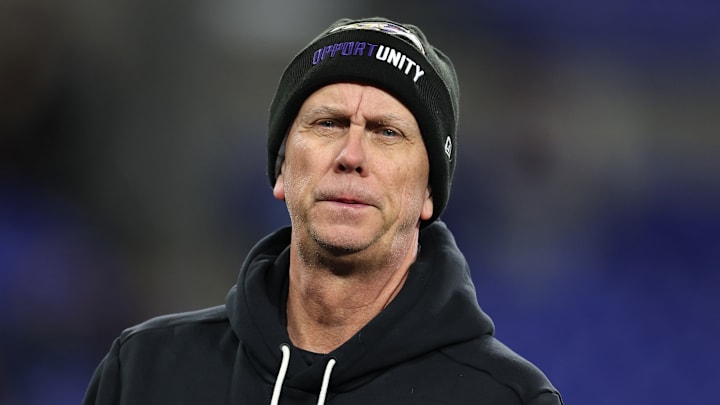 Baltimore Ravens offensive coordinator Todd Monken
