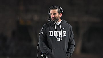 Duke and coach Manny Diaz could knock the ACC entirely out of the College Football Playoff with an ACC title game win over Virginia.