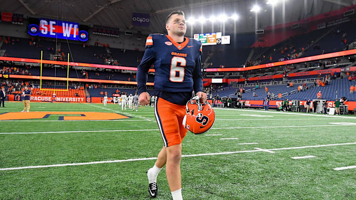 An NFL scout weighs in on the draft prospects of Syracuse football QB Kyle McCord, who is off to a fast start this season.