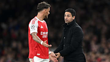 Arteta was full of praise for White