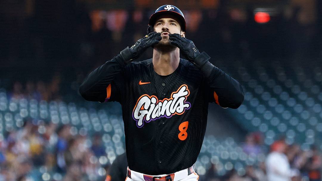 San Francisco Giants DH Bryce Eldridge. Credit: Kelley L Cox-Imagn Images