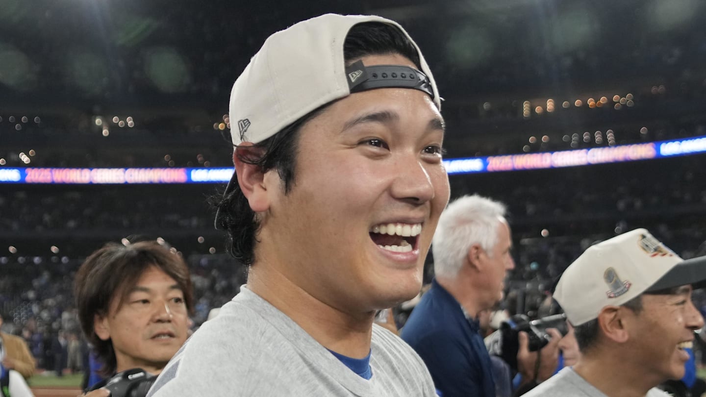 Shohei Ohtani Admitted He's Already Thinking About Next Year's Dodgers Parade