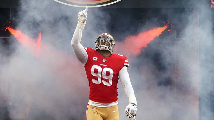 San Francisco 49ers defensive tackle DeForest Buckner
