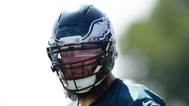 Philadelphia Eagles offensive lineman Lane Johnson
