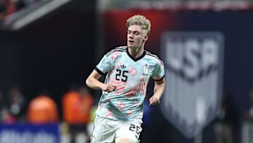 Nathan De Cat bei seinem Belgien-Debüt im März