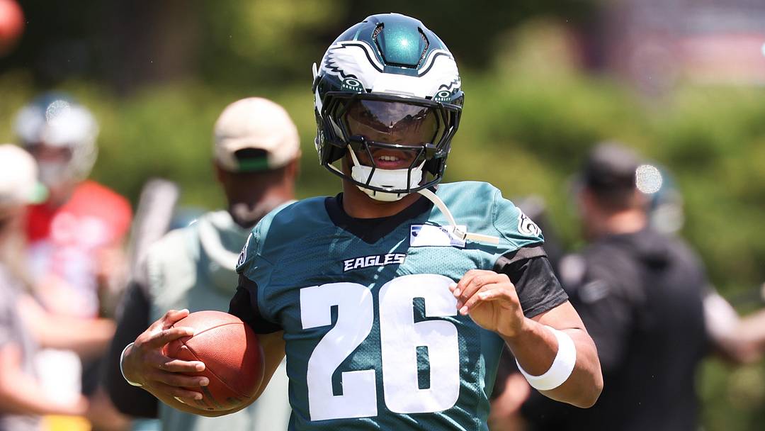 Philadelphia Eagles running back Saquon Barkley has been a fantasy football "stud" for most of his NFL career. 