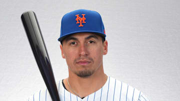 Feb 22, 2024; Port St. Lucie, FL, USA;  New York Mets outfielder Tyrone Taylor (15). Mandatory
