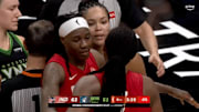 Fever forward Howard separates Boston and Collier during the WNBA Commissioner's Cup final