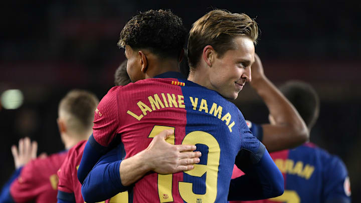 Lamine Yamal et de Jong Lamine Yamal et de Jong