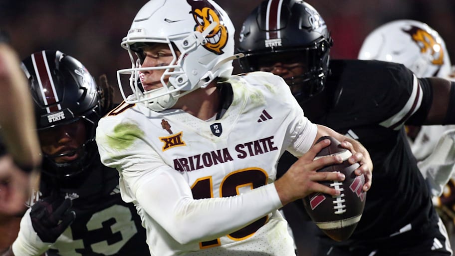 Arizona State Sun Devils quarterback Sam Leavitt