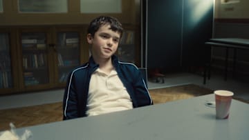 Adolescence. Owen Cooper as Jamie Miller in Adolescence. Cr. Courtesy of Netflix © 2024
