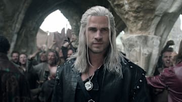 Geralt of Rivia (Liam Hemsworth) in The Witcher season 4.