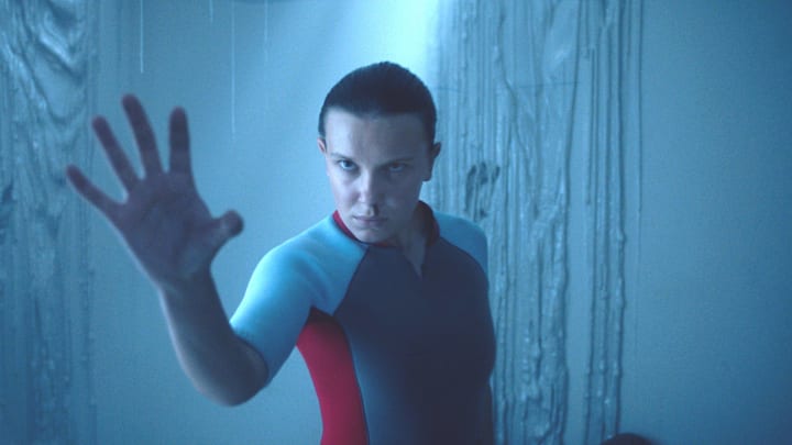 STRANGER THINGS: SEASON 5. Millie Bobby Brown as Eleven in Stranger Things: Season 5. Cr. COURTESY OF NETFLIX © 2025