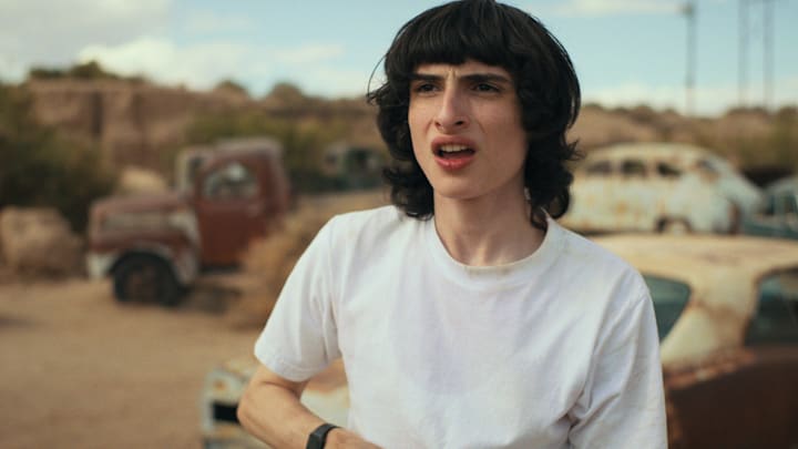 Finn Wolfhard as Mike Wheeler in STRANGER THINGS 4.