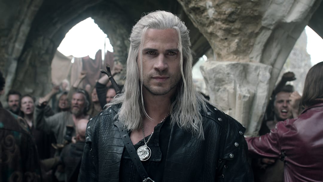 Geralt of Rivia (Liam Hemsworth) in The Witcher season 4. Image courtesy of Netflix.