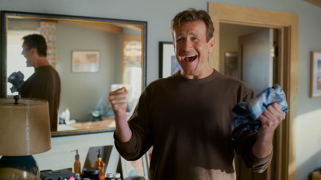 Jason Segel in "Shrinking," premiering January 28, 2026 on Apple TV