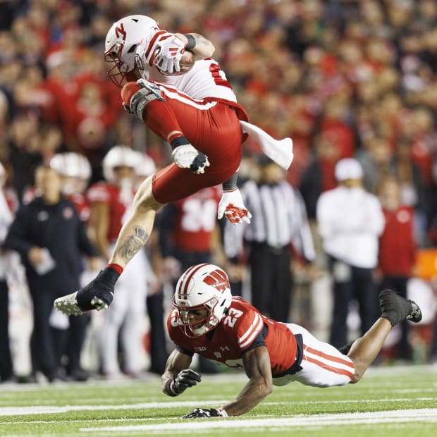 Thomas Fidone II, Nebraska vs. Wisconsin 2023