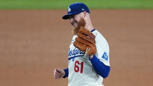 Los Angeles Dodgers pitcher Will Klein