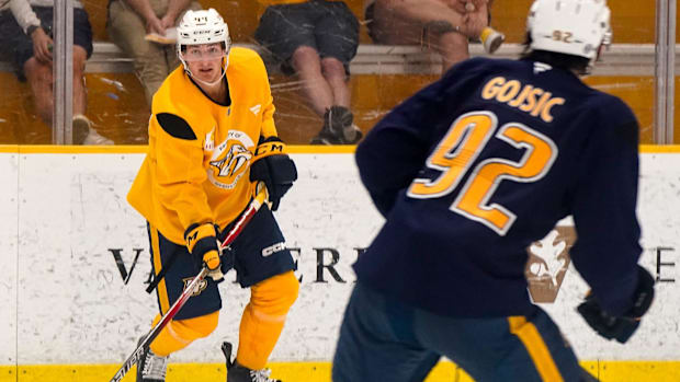 Nashville Predators Centerman Brady Martin