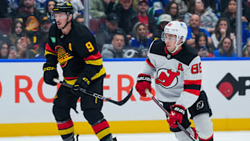 New Jersey Devils v Vancouver Canucks
