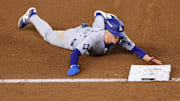 Tommy Edman jugó un papel fundamental para los Dodgers de Los Angeles en la pasada postemporada