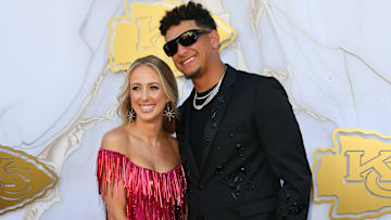 Brittany and Patrick Mahomes