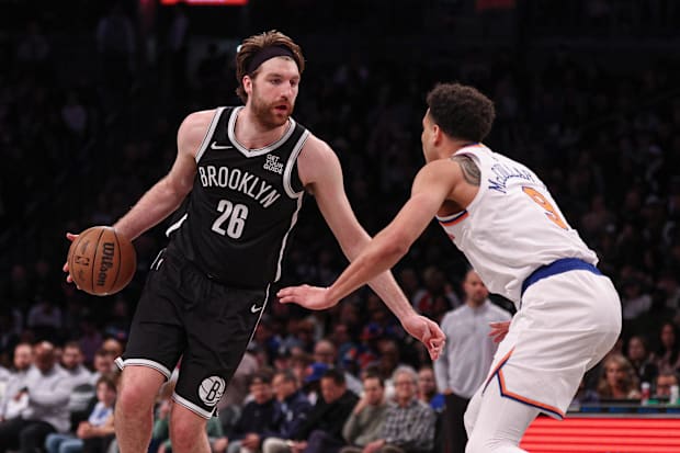 Brooklyn Nets forward Drew Timme. 