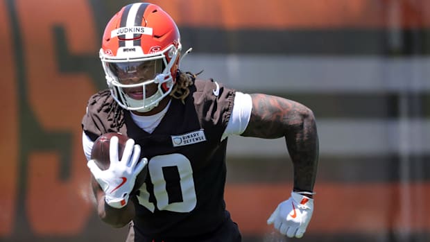 Cleveland Browns, NFL, training camp, Quinshon Judkins
